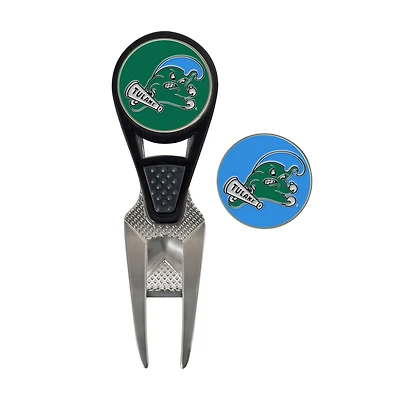 WinCraft Tulane Green Wave CVX Repair Tool & Ball Markers Set