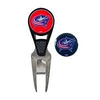 WinCraft Columbus Blue Jackets CVX Repair Tool & Ball Markers Set