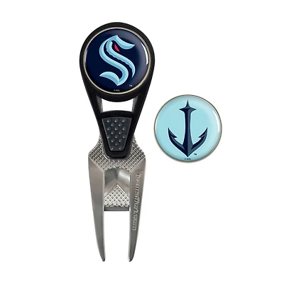 WinCraft Seattle Kraken CVX Repair Tool & Ball Markers Set