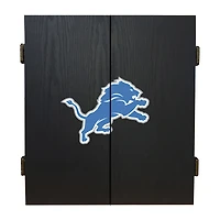 Imperial Detroit Lions Fan's Choice Bristle Dartboard Cabinet