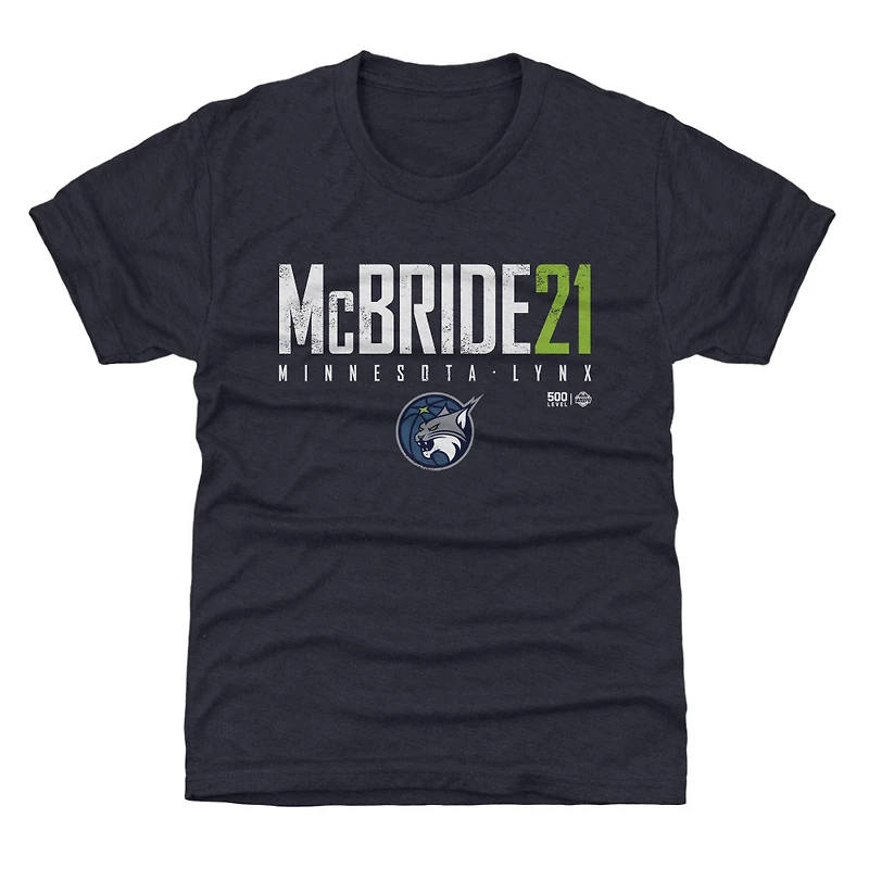 Youth 500 Level Kayla McBride Navy Minnesota Lynx Elite Name & Number T-Shirt