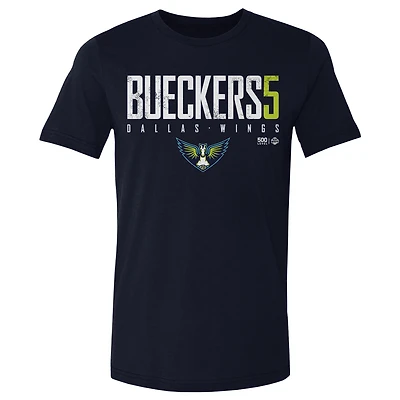 Men's 500 Level Paige Bueckers Navy Dallas Wings Elite T-Shirt