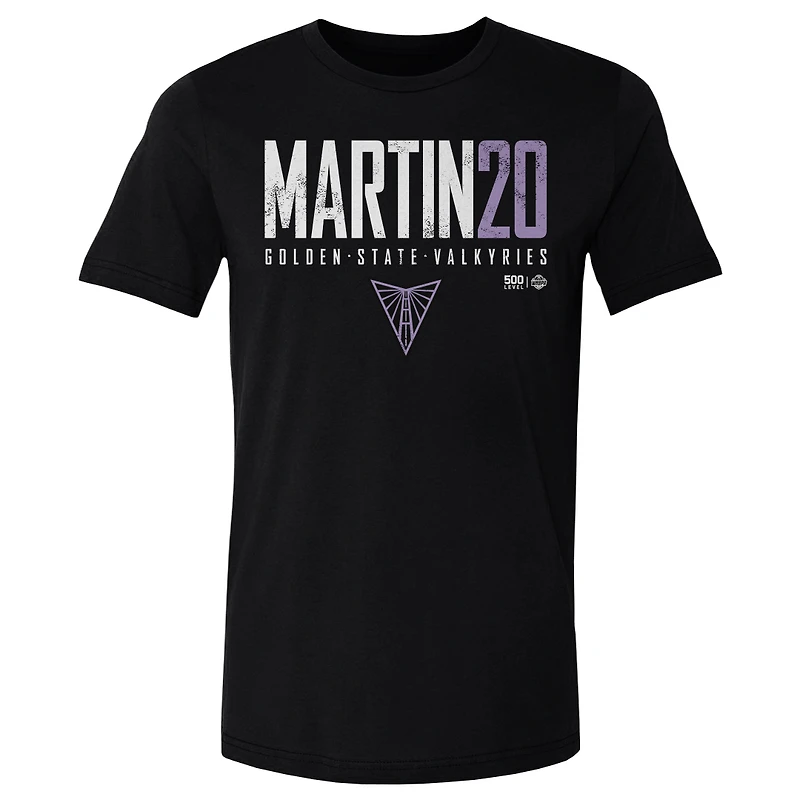 Men's 500 Level Kate Martin Black Golden State Valkyries Elite T-Shirt