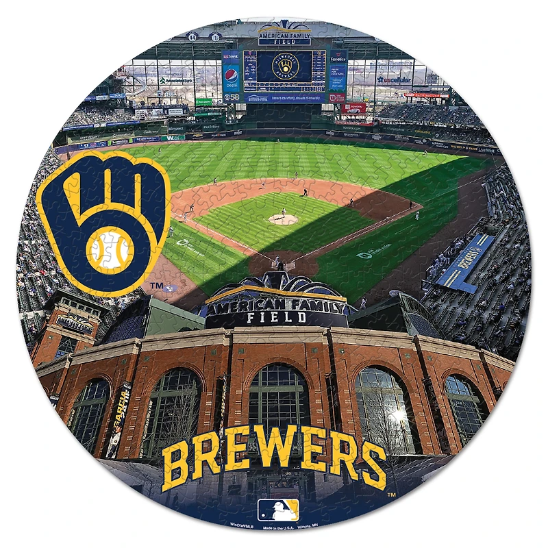 WinCraft Milwaukee Brewers 500-Piece Team Puzzle