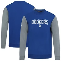 Men's Levelwear Royal Los Angeles Dodgers Throwback Ultimate Carve Sweatshirt
