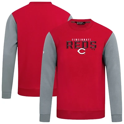 Men's Levelwear Cincinnati Reds Throwback Ultimate Carve Sweatshirt