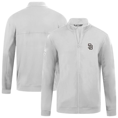 Women's Levelwear Gray San Diego Padres Alec Insignia 2.0 Full-Zip Jacket