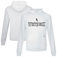 Men's Levelwear White Chicago Sox Relay Journey Pullover Hoodie