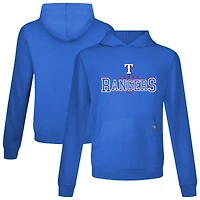 Men's Levelwear Royal Texas Rangers Relay Journey Pullover Hoodie