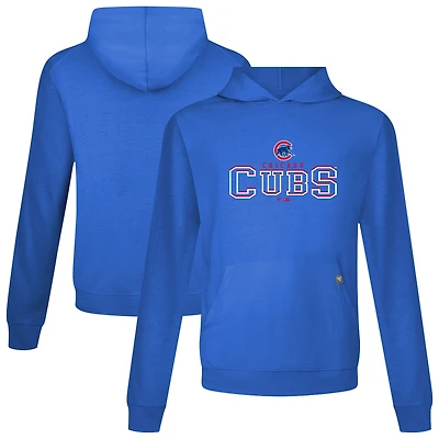 Men's Levelwear Royal Chicago Cubs Relay Journey Pullover Hoodie
