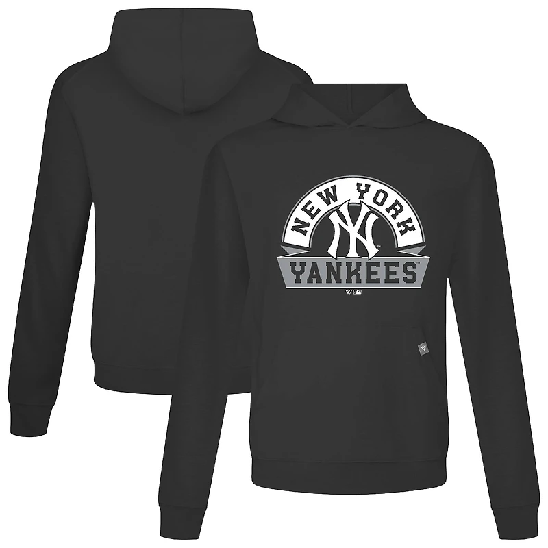 Men's Levelwear New York Yankees Relay Banner Arch Pullover Hoodie