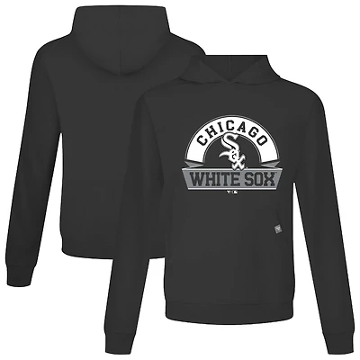 Men's Levelwear Chicago White Sox Relay Banner Arch Pullover Hoodie