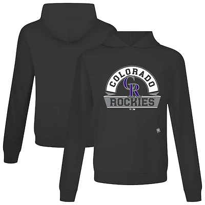 Men's Levelwear Colorado Rockies Relay Banner Arch Pullover Hoodie