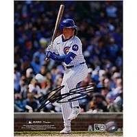 Matt Shaw Chicago Cubs Autographed 8" x 10" Batting Photograph