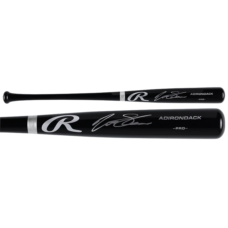 Matt Shaw Chicago Cubs Autographed Black Rawlings Pro Bat