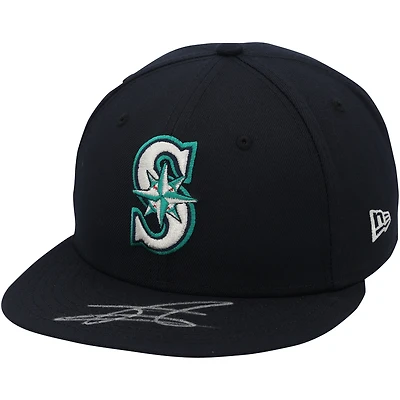 Julio Rodriguez Seattle Mariners Autographed New Era Baseball Cap