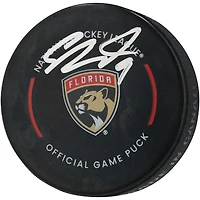 Sam Bennett Florida Panthers Autographed Official Game Puck