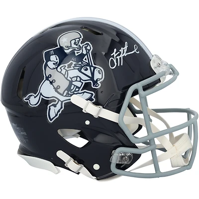 Troy Aikman Dallas Cowboys Autographed Riddell Cowboy Joe Speed Authentic Helmet