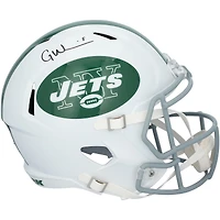 Garrett Wilson New York Jets Autographed Riddell 2024 Alternate Speed Replica Helmet