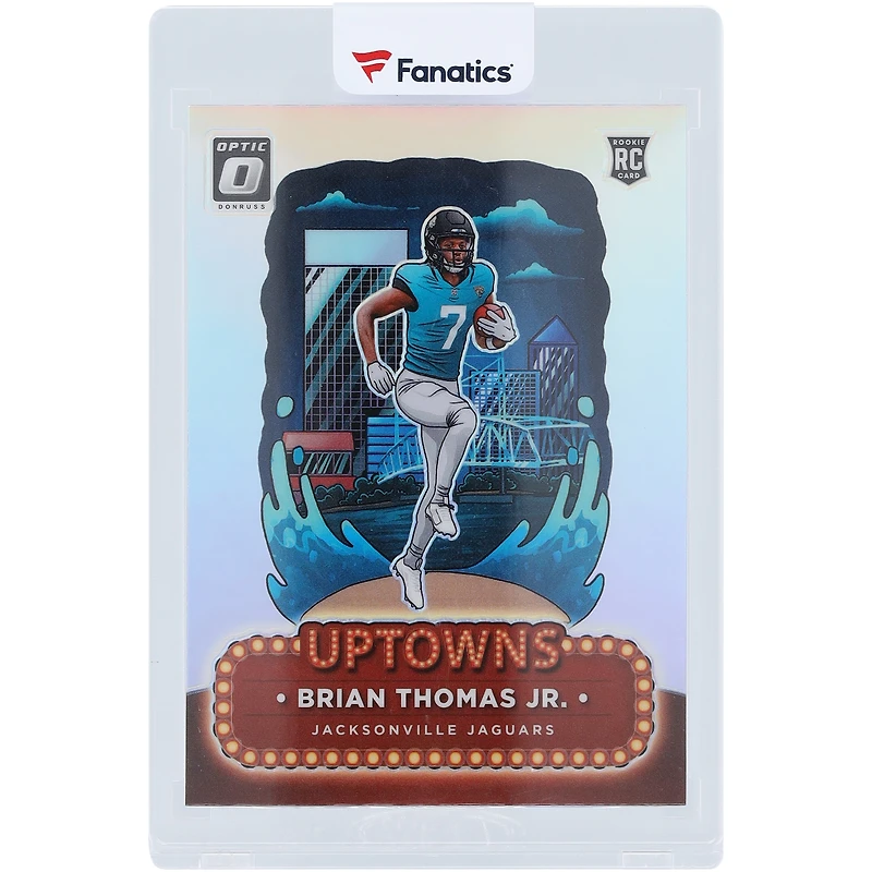 Brian Thomas Jr. Jacksonville Jaguars 2024 Panini Donruss Optic Uptowns #12 Rookie Card
