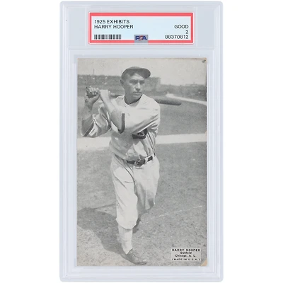Harry Hooper Chicago White Sox 1925 Exhibits #NNO PSA Authenticated 2 Card
