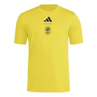Men's adidas Yellow Nashville SC 2026 Jersey Hook T-Shirt