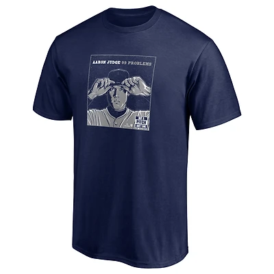 Unisex BreakingT Aaron Judge Navy New York Yankees Player Graphic T-Shirt