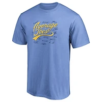 Unisex BreakingT  Light Blue Milwaukee Brewers Player Graphic T-Shirt