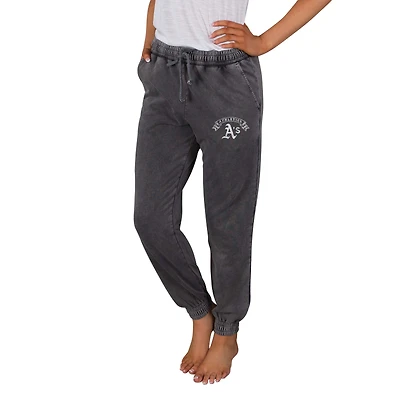 Women's Concepts Sport Charcoal Athletics Mist French Terry Jogger Pants