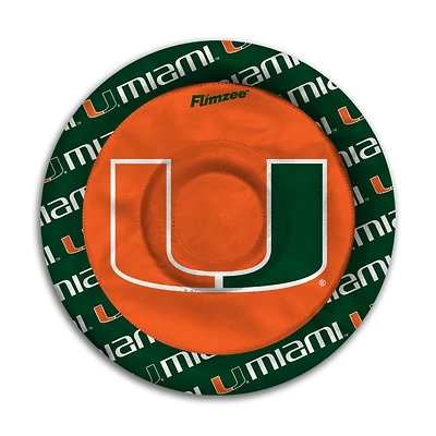 YouTheFan Miami Hurricanes Flimzee Bean Bag Flying Disc