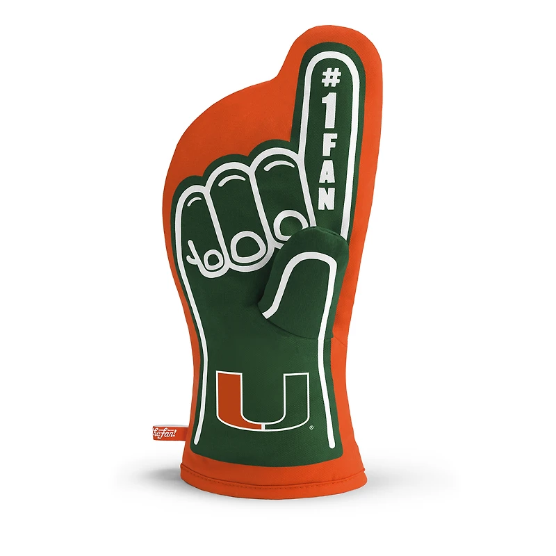 YouTheFan Miami Hurricanes #1 Oven Mitt