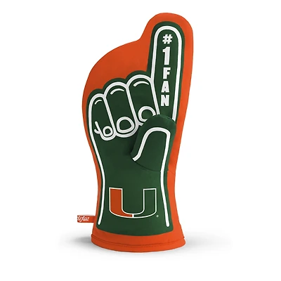 YouTheFan Miami Hurricanes #1 Oven Mitt