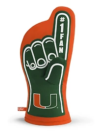 YouTheFan Miami Hurricanes #1 Oven Mitt