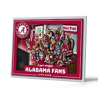 IDNA Alabama Crimson Tide 13.5" x 18" Purebred Fans Wall Art