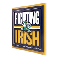 Notre Dame Fighting Irish YouTheFan Unisex No Age Group Slogan Series 3D Wall Art - No Color