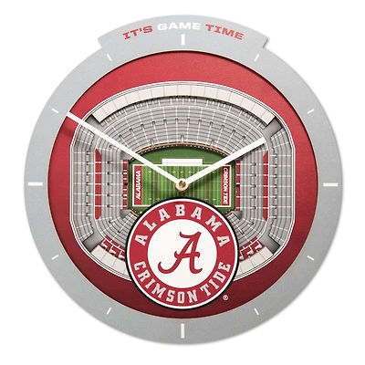 IDNA Alabama Crimson Tide StadiumView Clock