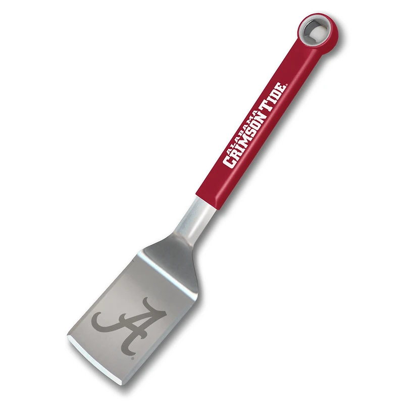 YouTheFan Alabama Crimson Tide Stainless Steel BBQ Spatula with Bottle Opener