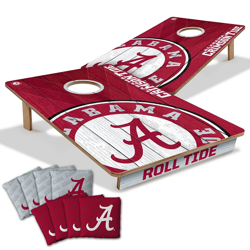 YouTheFan Alabama Crimson Tide 2' x 3' Cornhole Game with Bags