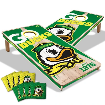 YouTheFan Oregon Ducks 2' x 4' Cornhole Game with Bags
