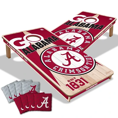 YouTheFan Alabama Crimson Tide 2' x 4' Cornhole Game with Bags