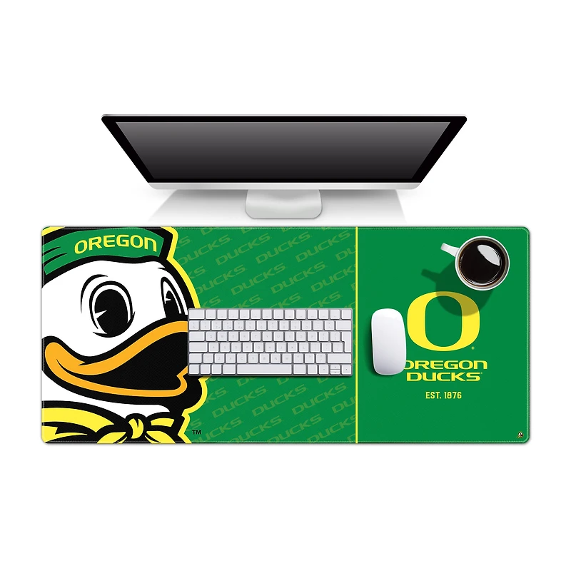 YouTheFan Oregon Ducks 15.7" x 35.4" Logo Series Desk Pad