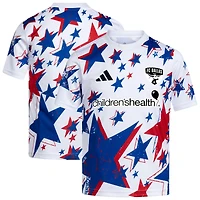 Youth adidas  White FC Dallas 2026 Americana Pre-Match Jersey