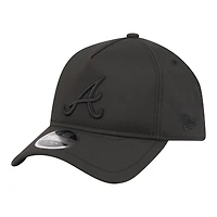 Men's New Era  Black Atlanta Braves Injection Apex 9FORTY Adjustable Hat