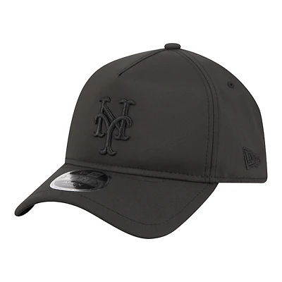 Men's New Era  Black New York Mets Injection Apex 9FORTY Adjustable Hat
