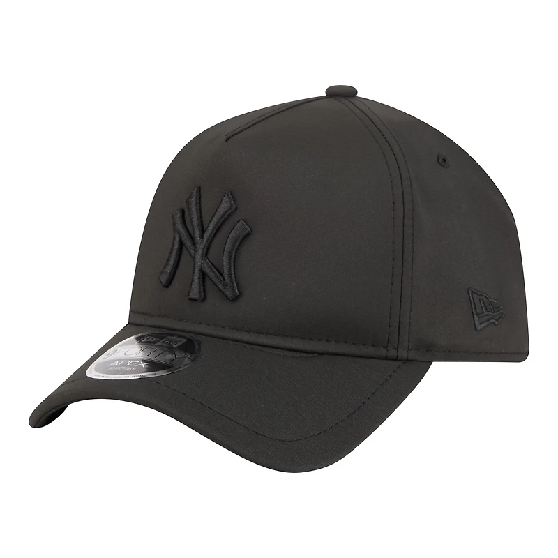 Men's New Era  Black New York Yankees Injection Apex 9FORTY Adjustable Hat