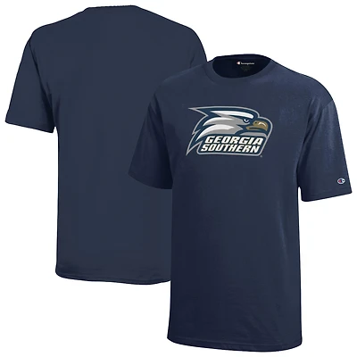 Youth Champion Navy Georgia Southern Eagles Jersey T-Shirt