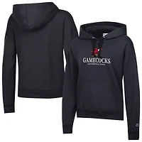 Women's Champion Black Jacksonville State Gamecocks Powerblend Fleece Pullover Hoodie