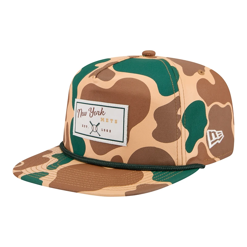 Men's New Era  Camo New York Mets Duck 19TWENTY Adjustable Hat
