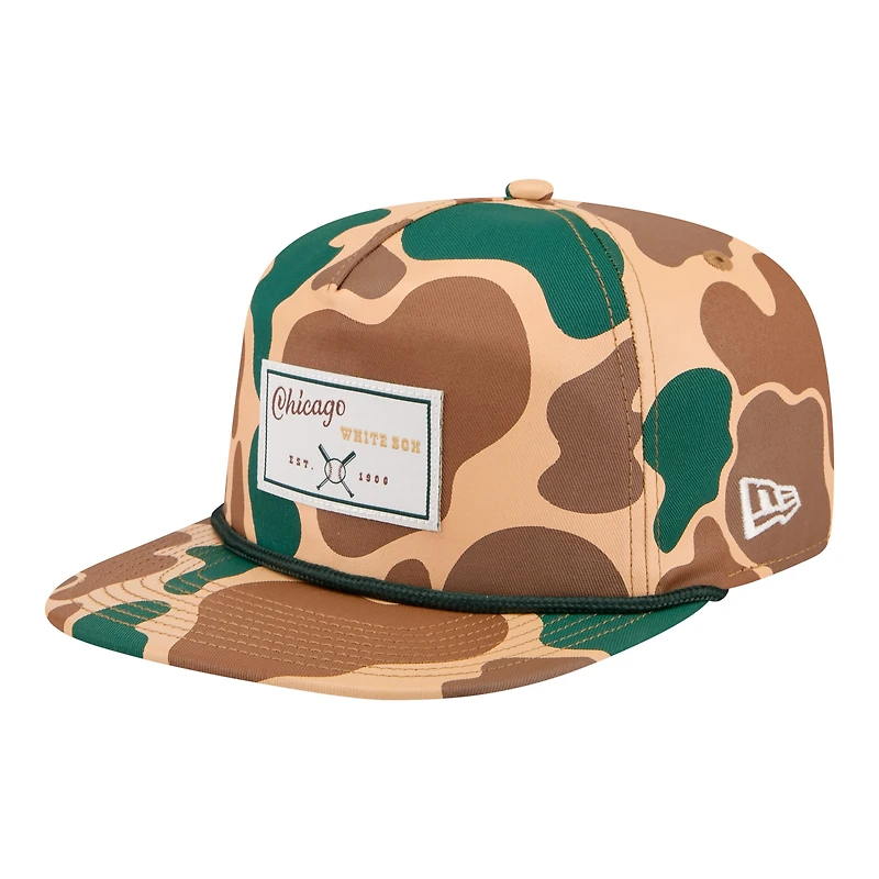 Men's New Era  Camo Chicago White Sox Duck 19TWENTY Adjustable Hat