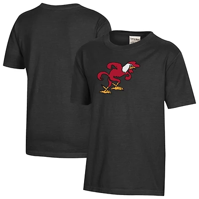 Youth ComfortWash Black Jacksonville State Gamecocks Team Logo T-Shirt